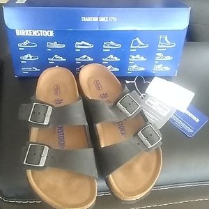 Birkenstock Arizona Black Sandals 36